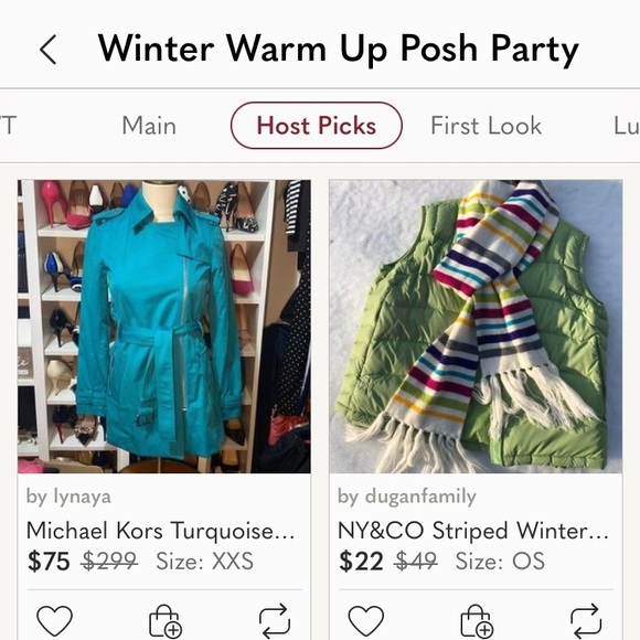 Michael Kors Turquoise Trench Coat - Picture 11 of 11